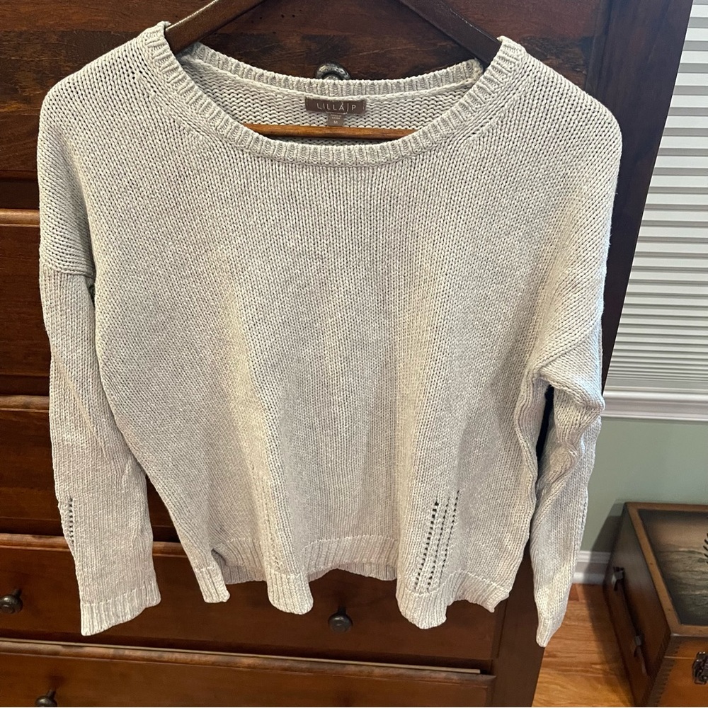 Lilla P 100% Cotton Sweater